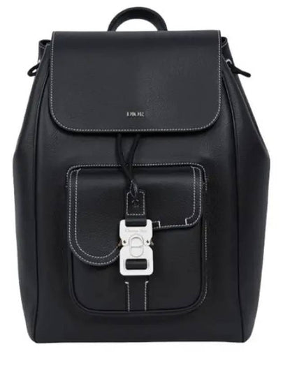 Saddle Grained Calfskin Backpack Black - DIOR - BALAAN 2