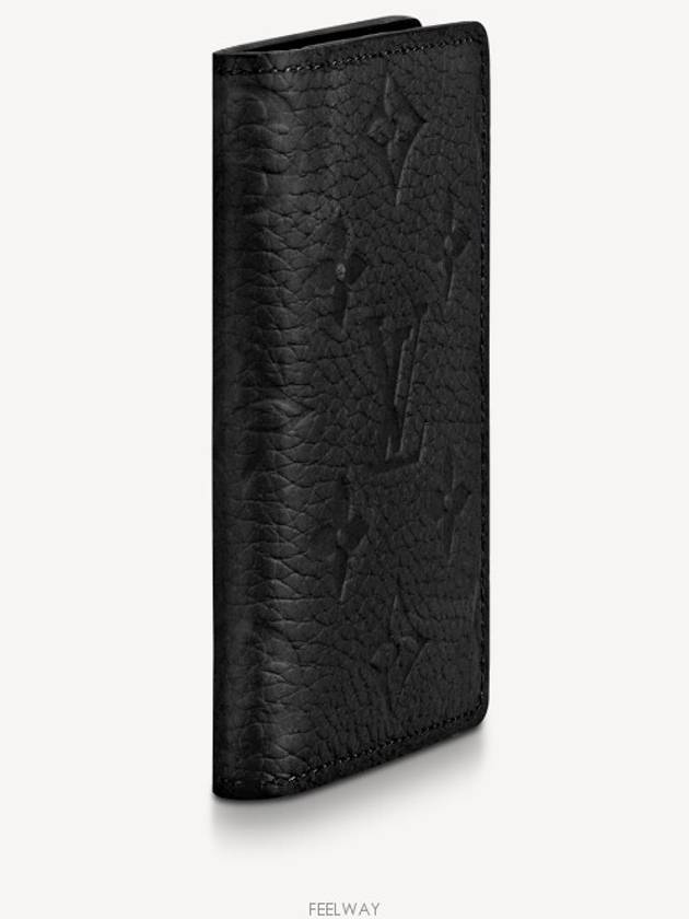 Pocket Organizer Card Wallet Black - LOUIS VUITTON - BALAAN 3