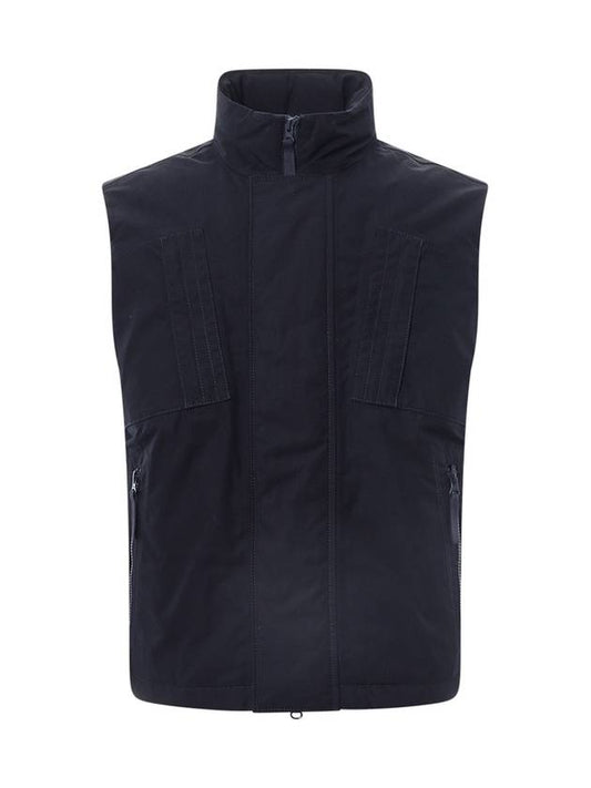 Ghost Piece O-Ventile Down Vest Navy - STONE ISLAND - BALAAN 1