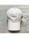 Double Fox Head Patch Ball Cap White - MAISON KITSUNE - BALAAN 3