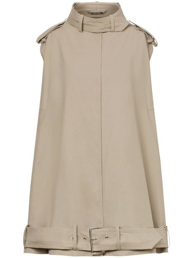 Alberta Ferretti Tech Cotton Wr Cape Clothing - ALBERTA FERRETTI - BALAAN 1