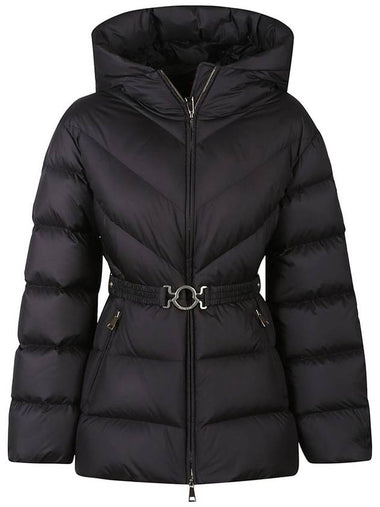 Bros belted padding black - MONCLER - BALAAN 1