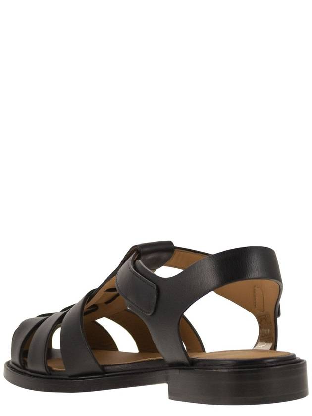 Sandals DX01039AGXF0AAB BLACK - CHURCH'S - BALAAN 4