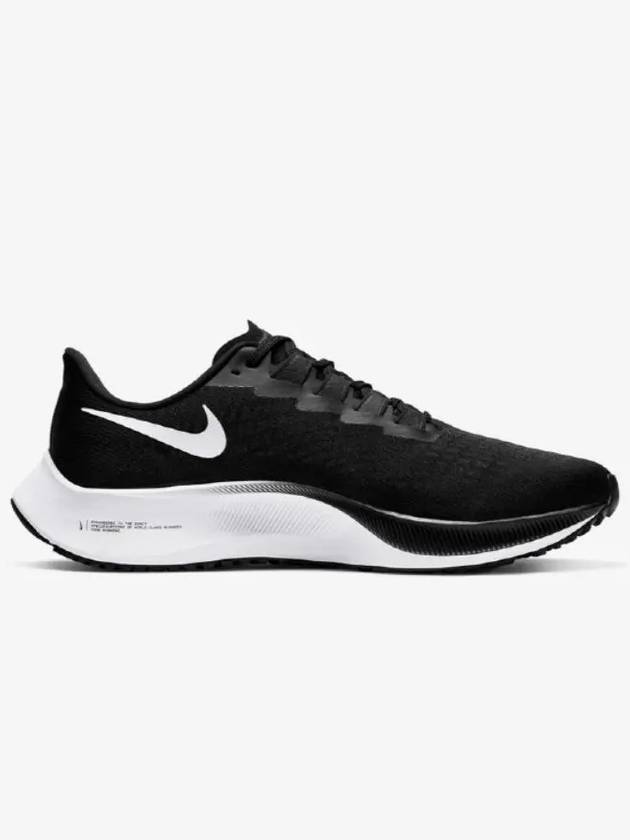 Men's Air Zoom Pegasus 37 Low Top Sneakers Black - NIKE - BALAAN 3