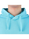 Wappen Patch Classic Fleece Hoodie Light Blue - STONE ISLAND - BALAAN 7