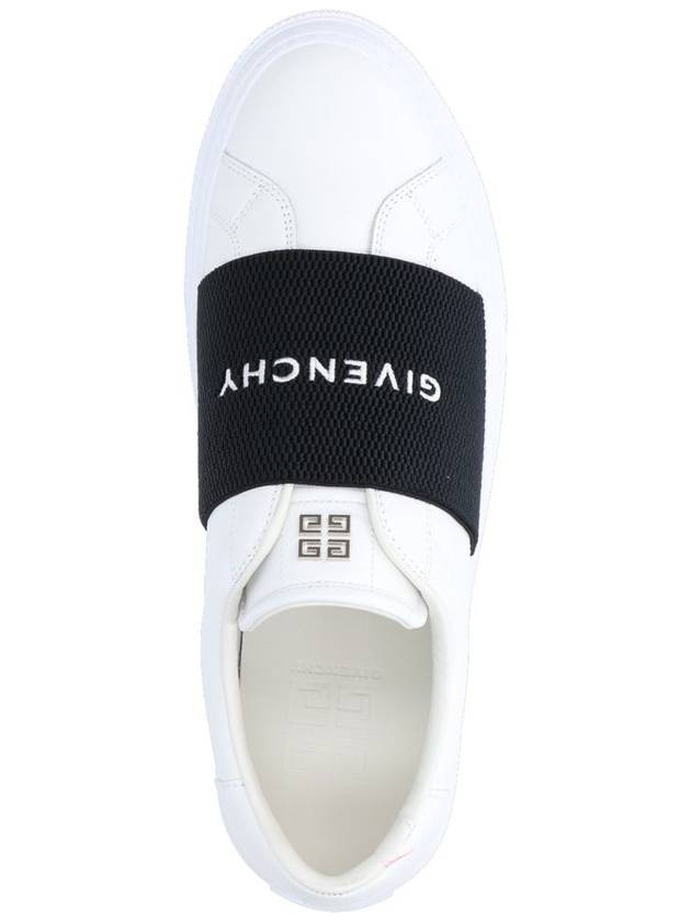 City Court Band Logo Low Top Sneakers White - GIVENCHY - BALAAN 6