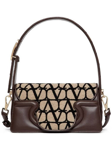 VALENTINO SMALL SCULPTURE MONOGRAM SHOULDER BAG - VALENTINO - BALAAN 1