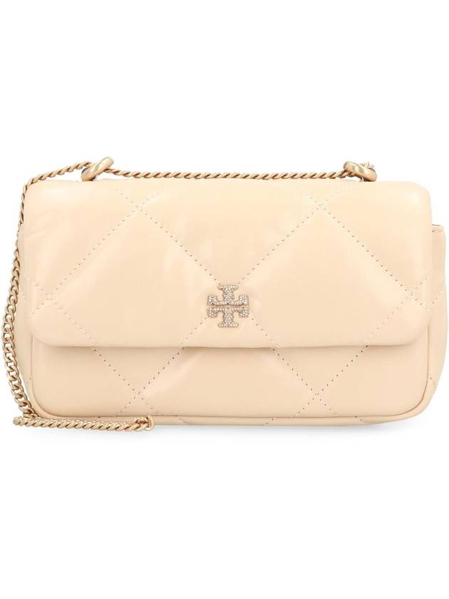 Tory Burch Kira Diamond Leather Mini Crossbody Bag - TORY BURCH - BALAAN 2