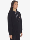 Chillax Fox Patch Classic Hoodie Black - MAISON KITSUNE - BALAAN 6