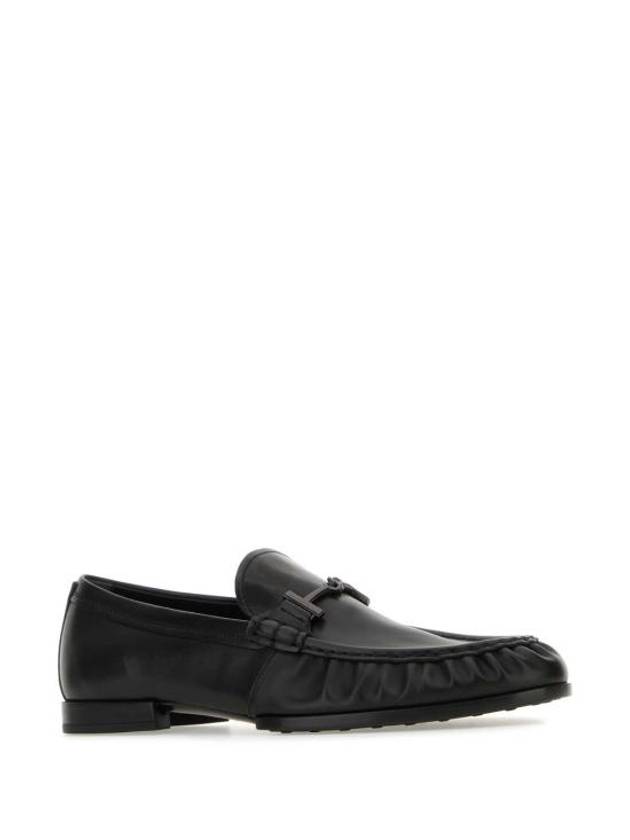 Double T Ring Loafers Black - TOD'S - BALAAN 3