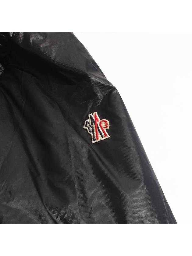 Althaus Grenoble Logo Down Padding Black - MONCLER - BALAAN 4