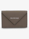 Papier Mini Half Wallet Brown - BALENCIAGA - BALAAN 2