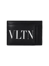 VLTN Logo Card Wallet Black - VALENTINO - BALAAN 3