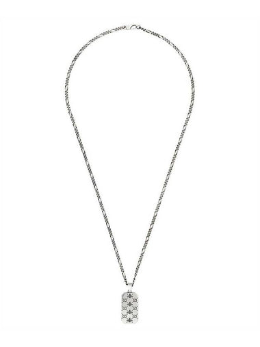 GG Non-Engraved Pendant Necklace Silver - GUCCI - BALAAN 1