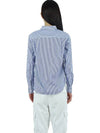 Wappen Stripe Shirt Blue - COMME DES GARCONS - BALAAN 7