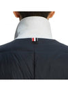 Men's 4 Bar Stripe Matte Finish Padding Navy - THOM BROWNE - BALAAN 7