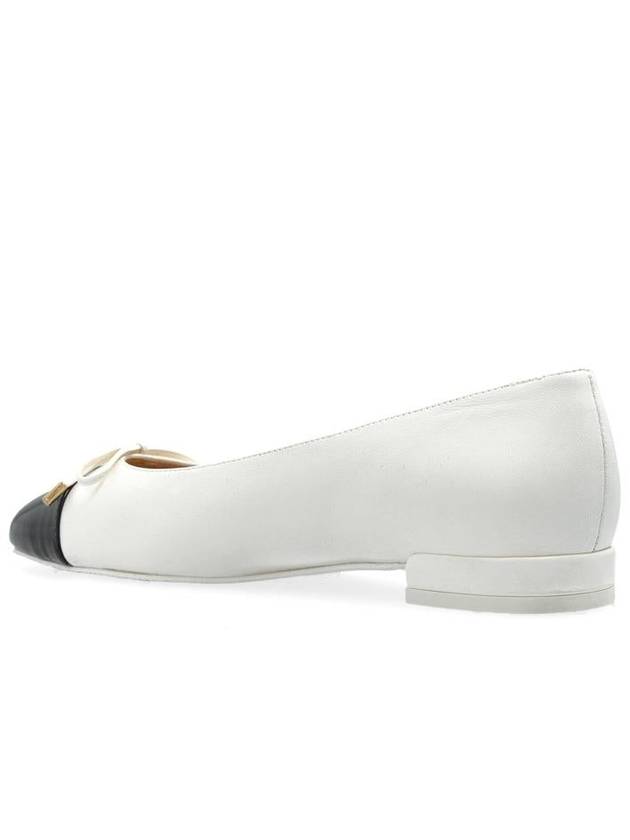 Stuart Weitzman Sleek Bow Flat Shoes - STUART WEITZMAN - BALAAN 3