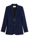 Two Button Blazer Jacket Blue - AMI - BALAAN 2