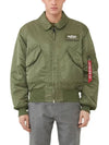 Alpha Cwu 45 P Flight Jacket MJC22000C1 SAGE - ALPHA INDUSTRIES - BALAAN 2