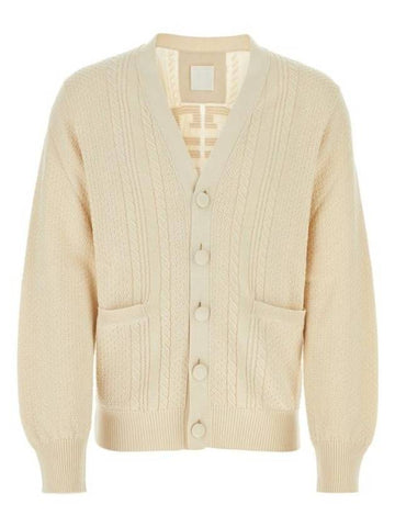 Cardigan BM90S74YJP 105 Beige - GIVENCHY - BALAAN 1