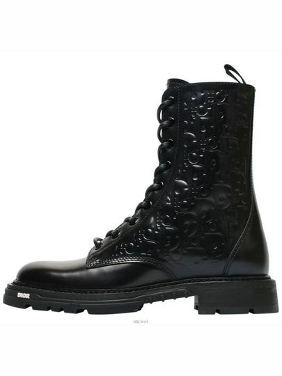 Explorer 2 Leather Ankle Boots Black - DIOR - BALAAN 2