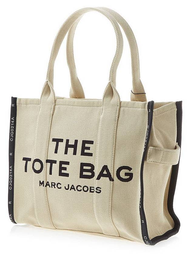 Logo Jacquard Large Tote Bag Warm Sand - MARC JACOBS - BALAAN 3