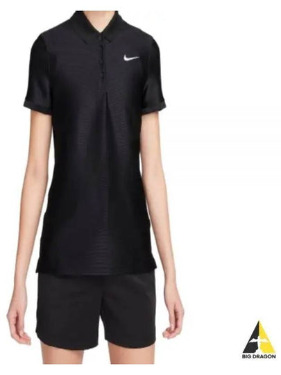 Golf Dri-Fit Victory Short Sleeve Polo Shorts Black - NIKE - BALAAN 2