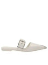 Punk Flat Mules White - ALEXANDER MCQUEEN - BALAAN 2