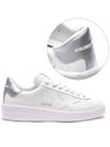 Men's Pure Star Silver Heel Low Top Sneakers White - GOLDEN GOOSE - BALAAN 3