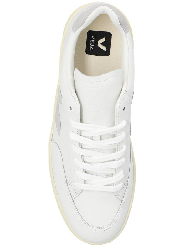 Veja ‘V-12 Leather’ Sneakers, Men's, White - VEJA - BALAAN 6