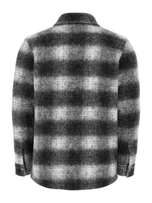 New Alan Check Wool Jacket Black - A.P.C. - BALAAN 3