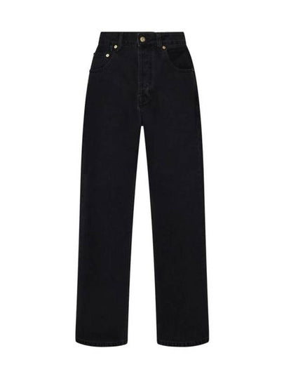 Le De Nimes Large Straight Jeans Black - JACQUEMUS - BALAAN 2