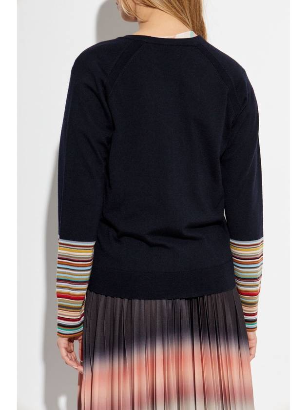 Paul Smith Button-up Cardigan, Women's, Navy Blue - PAUL SMITH - BALAAN 4