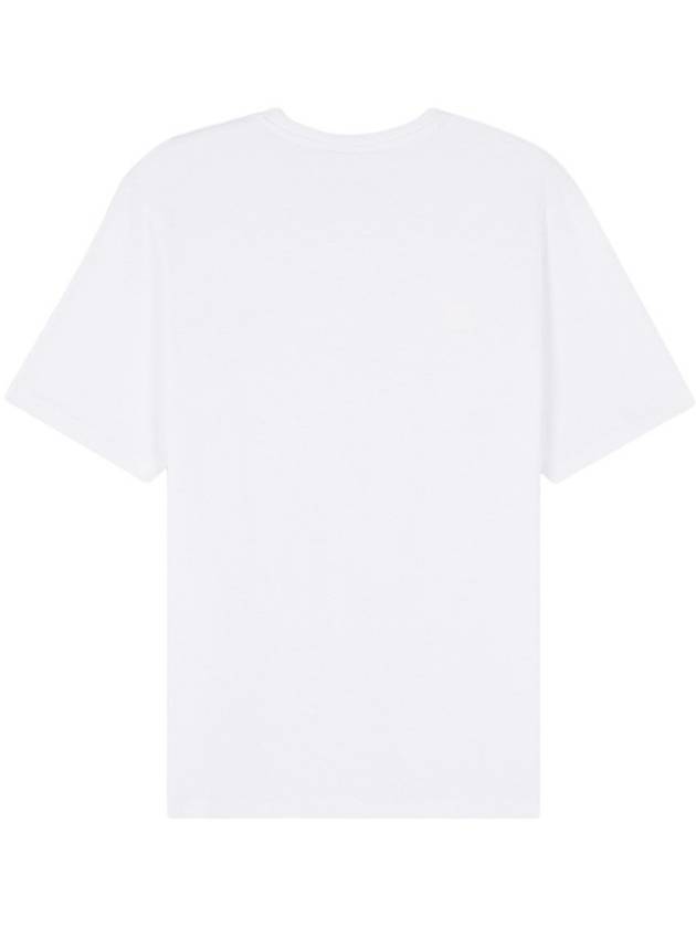 Fox Head Patch Classic Short Sleeve T-Shirt White - MAISON KITSUNE - BALAAN 4