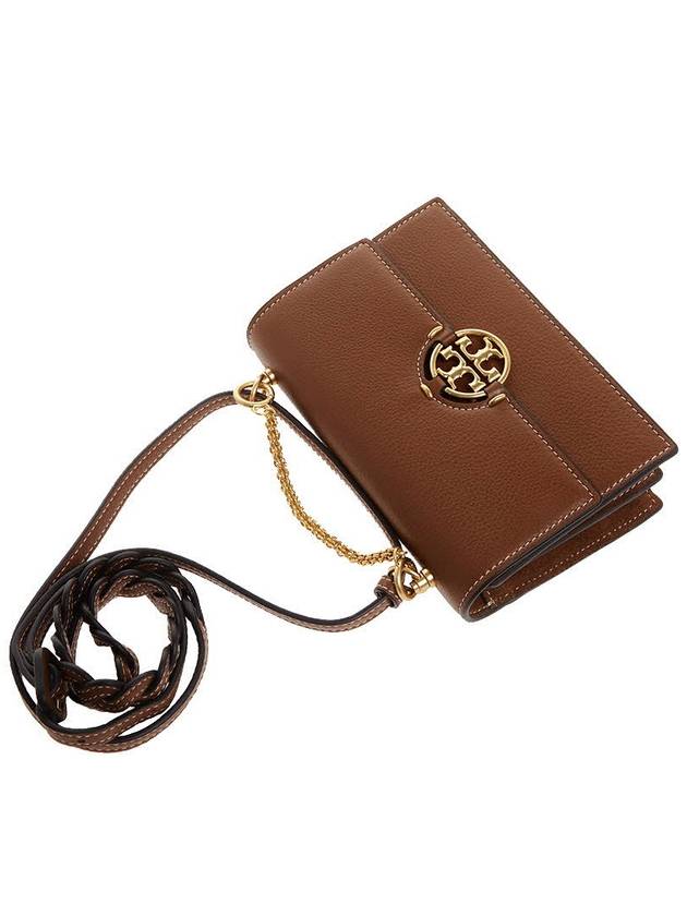 Miller Chain Tote Mini Bag Brown - TORY BURCH - BALAAN 5