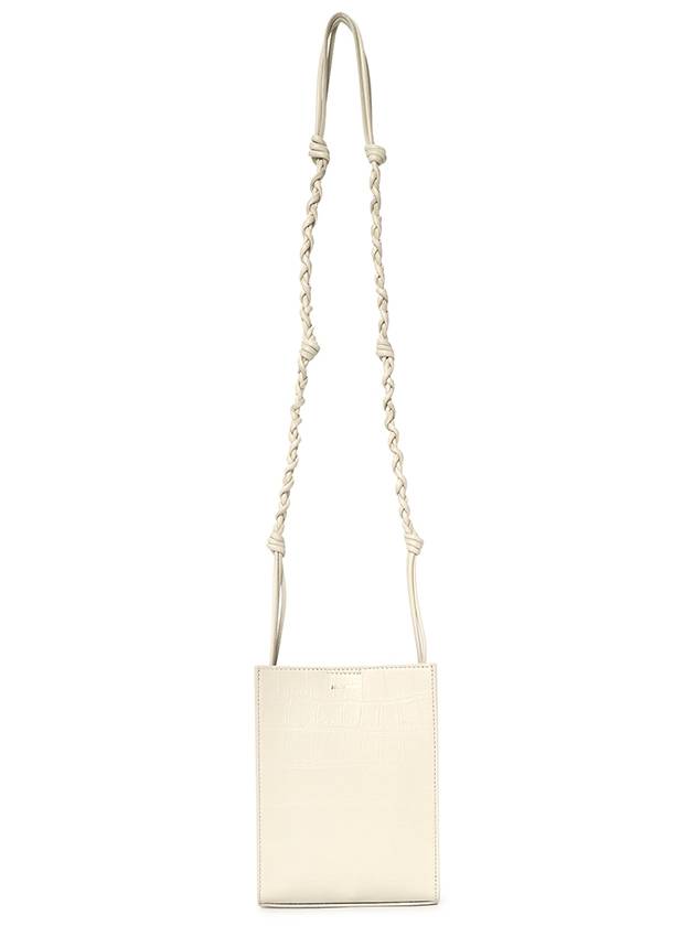 Tangle Small Leather Cross Bag Coconut - JIL SANDER - BALAAN 8