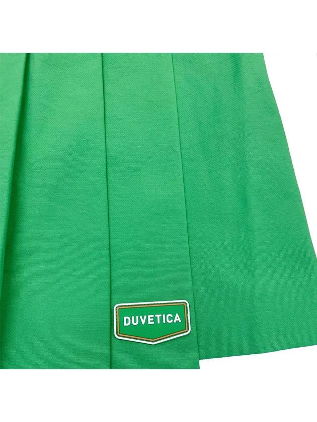 ORIGINAL COLLECTION Short Skirt VDSK10133K0001 YGD YELLOW GREEN DARK - DUVETICA - BALAAN 5