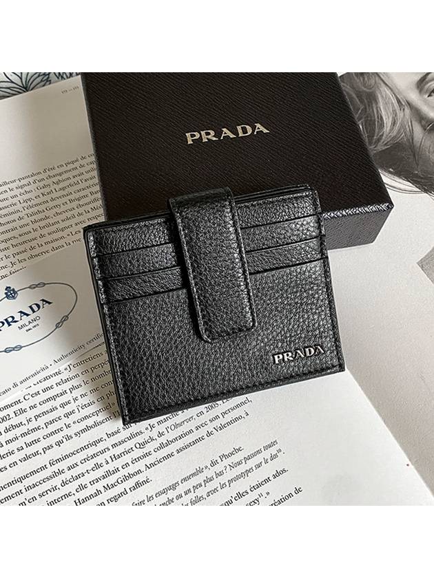 Logo Men s Flap Card Wallet 2MC049 2E3A F0002 - PRADA - BALAAN 2