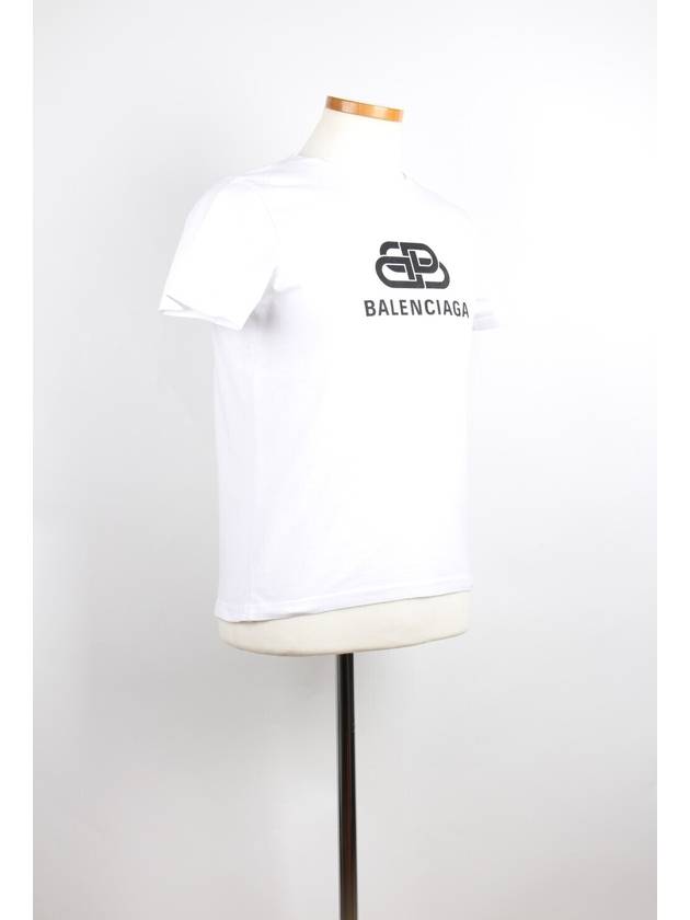 BB logo slim fit short sleeve S - BALENCIAGA - BALAAN 5