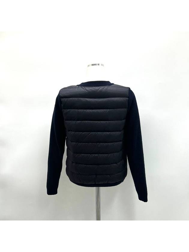 Knit padded zip up jacket - MONCLER - BALAAN 4