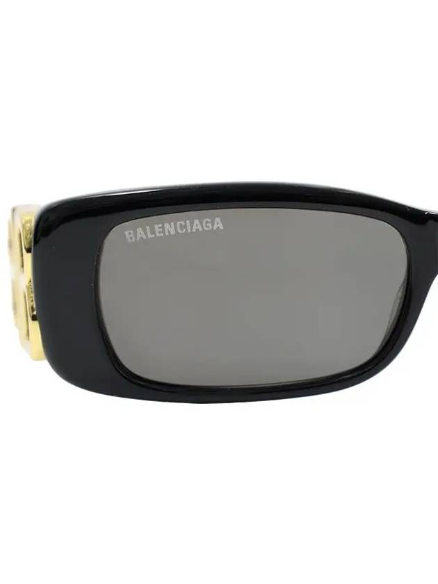 Eyewear Dynasty Rectangle Sunglasses Bb0096S 001 Black - BALENCIAGA - BALAAN 3