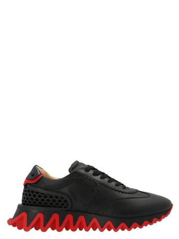 Loubishark Low Top Sneakers Black - CHRISTIAN LOUBOUTIN - BALAAN 1