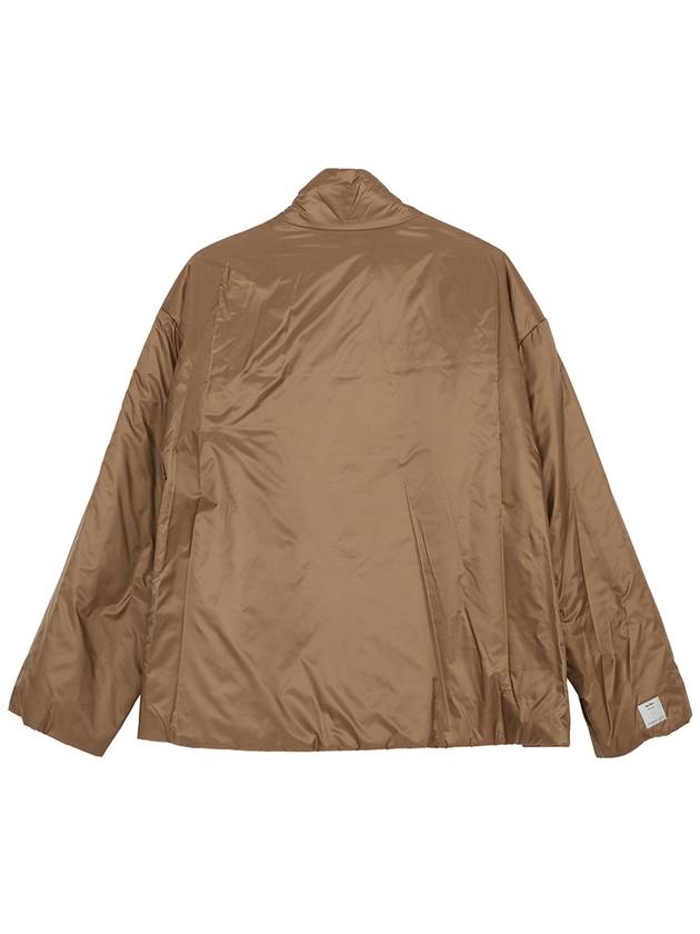 Matisse Padded Zip-Up Jacket Brown - MAX MARA - BALAAN 3