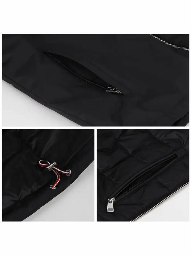 Granero Logo Hooded Jacket Black - MONCLER - BALAAN 8