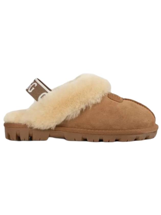 Coquette Elastic Backstrap Slippers Chestnut - OZWEAR UGG - BALAAN 1