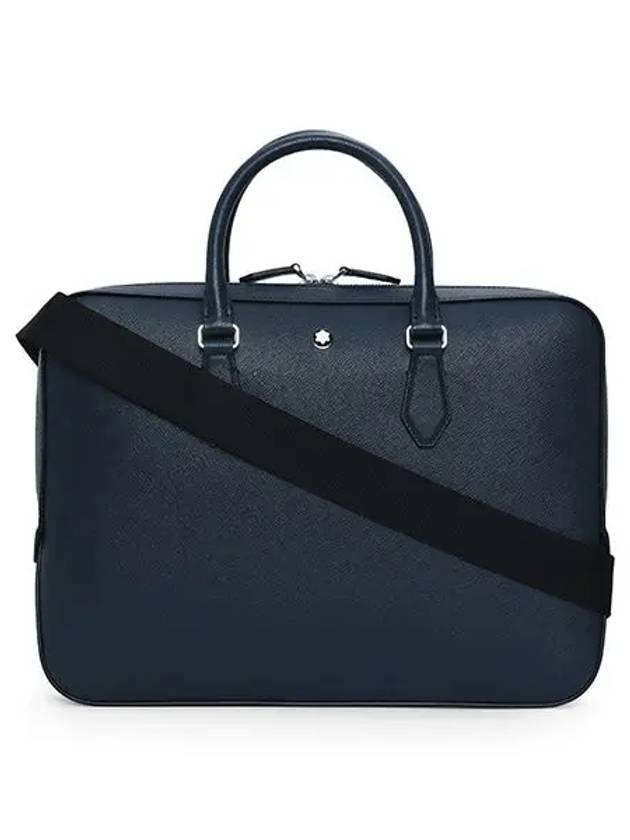 Sartorial Thin Leather Brief Case Blue Ink - MONTBLANC - BALAAN 3