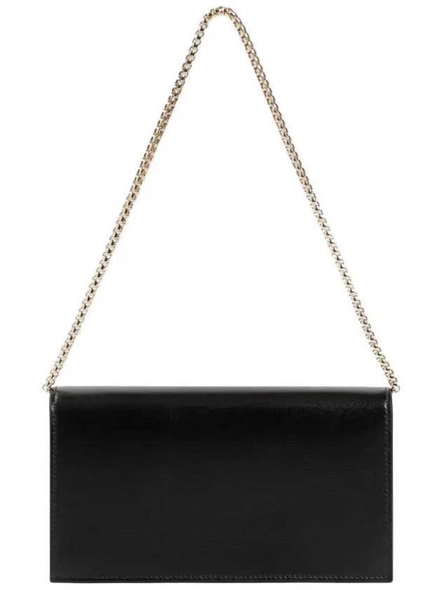 Double Gancini Mini Bag Black - SALVATORE FERRAGAMO - BALAAN 4