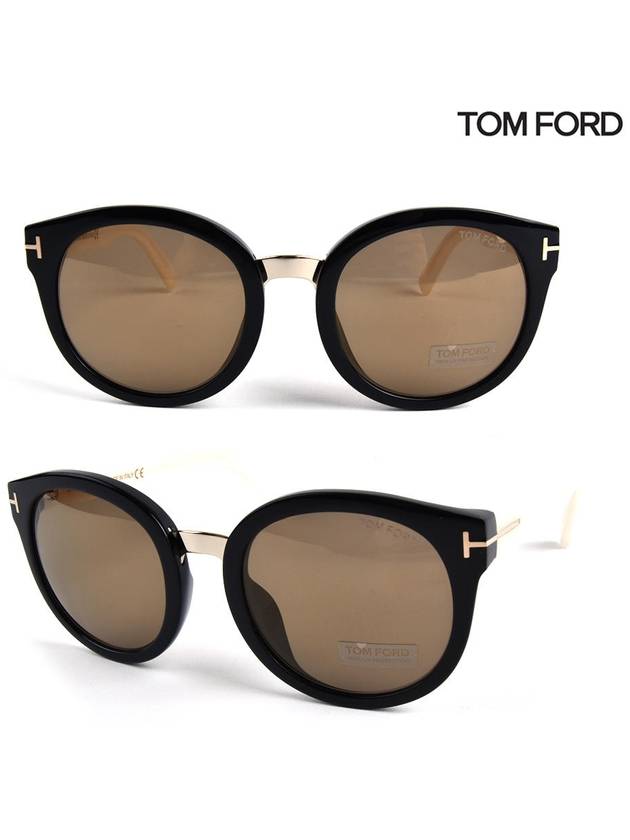 Eyewear Men's T Hinge Wayfarer Frame Sunglasses TF 478D 01G TF478D - TOM FORD - BALAAN 2