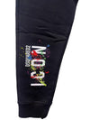 Men's Icon Splatter Track Pants Black - DSQUARED2 - BALAAN 3