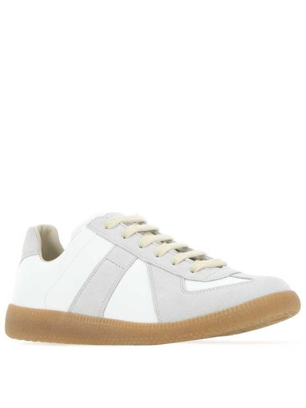 Replica Calfskin Low Top Sneakers White - MAISON MARGIELA - BALAAN 3